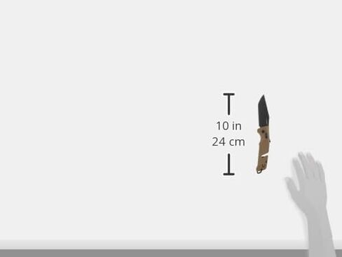 SOG Trident AT Ambidextrous Professional Tanto Folding Knives | Heat-Treated CRYO D2 3.75" Stainless Steel Blade in Saudi Arabia