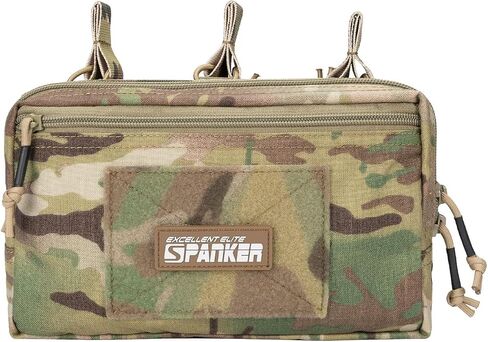 EXCELLENT ELITE SPANKER Tactical Mag Admin Pouch Molle Utility Tool Pouch Medical EDC EMT Bag with Triple Mag Pouch for M4 M16 in Saudi Arabia