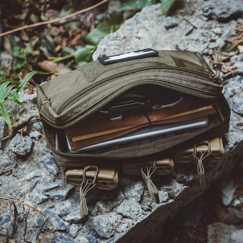 EXCELLENT ELITE SPANKER Tactical Mag Admin Pouch Molle Utility Tool Pouch Medical EDC EMT Bag with Triple Mag Pouch for M4 M16 in Saudi Arabia