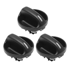 MDEOOSKY 3 Pcs Climate Control Knob Blower Temperature Air Flow Fan Control Switch Knob Replacement for Toyota Tundra 2000-2006, 55905-0C010 559050C010