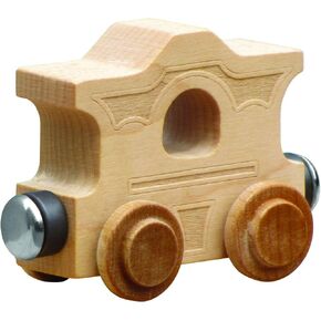 NameTrains Clear Finish Caboose - Made in USA