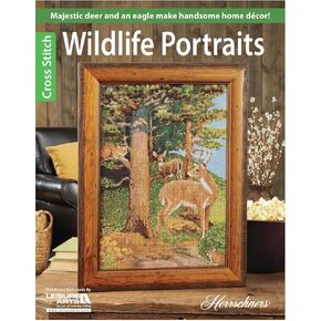 Leisure Arts Cross Stitch Wildlife Portraits Cross Stitch Book, Cross Stitch Patterns, Cross Stitch Books, Cross Stitch Pattern Book, Cross Stitch Design Books, Cross Stitch Design Books