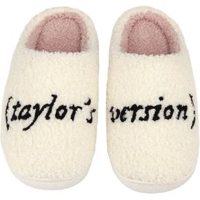 Kids Taylor Slippers Girls Boys House Slippers Comfy Plush Slippers for Home Indoor Shoes