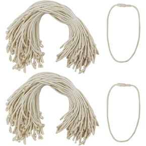 200Pcs Hang Tag String, 7.1-inch Pink Nylon Hang Tag String Hanging Tag Fastener Snap Lock Pin Loop Fastener 1 mm Thick Tag Rope Ties for Clothes Shoes Bags Luggage Label Price Tags, SATONBEYI