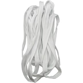 حافة سلك بوليستر بطول 10 ياردات 3/8 بوصة، شريط انحياز للأنابيب، حافة أنابيب من القماش مع سلك لخياطة وسائد الملابس والمصابيح والستائر (وردي فاقع) in Kuwait