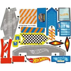 Replacement Stickers for Hot-Wheels City Ultimate Garage GJL14 - Die-Cast Cars Playset ~ Replacement Label Sheet