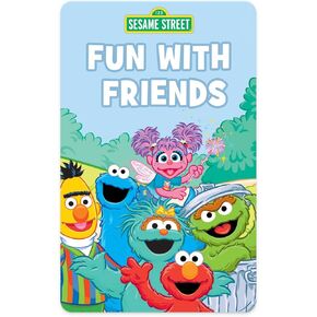 Yoto Sesame Street: المرح مع الأصدقاء - بطاقة صوت للأطفال للاستخدام مع مشغل Yoto ومشغل صوت صغير الكل في 1، استماع تعليمي بدون شاشة مع قصص ممتعة لوقت اللعب ووقت النوم والسفر، للأعمار من 3 سنوات فما فوق
