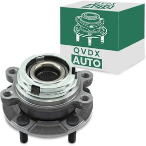 Front Wheel Bearing Hub Assembly| Part No. 513296 | Compatible with Nissan Altima 2007-2012 (3.5L V6), Maxima 2009-2019, Pathfinder 2013-2019, Murano 2009-2018 | High-Quality Bearing Steel