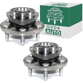 2X Rear Wheel Bearing Hub Assembly | Fits Front/Rear, Left & Right | Compatible with Buick Enclave, Chevy Traverse, GMC Acadia, Saturn Outlook | Enhanced Durability, Pre-Greased Ball Bearing