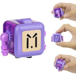 Robot Fidget Toys for Adults Kids, 6-Side Multifunctional Fidgets Pad for Relieves Stress and Anxiety, Hand Held Killing Time ADHD Tools for ADD OCD Autism (Green (Game Jeystick), 1)