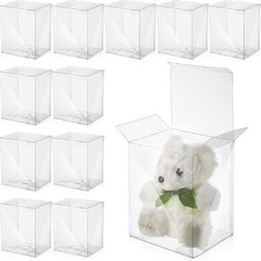12 Pack Protectors Case Compatible with Funko Pop Figures 6 Inch Protector Clear Display Case Box Transparent Protectors Case with Locking Tab Recyclable Plastic for Figures Storage