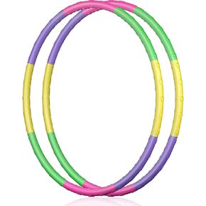 Toy Hoop for Kids & Jump Ropes, Adjustable Detachable Length Toy Hoop Plastic Toys for Kids Adjustable Soft Jump Ropes for Fitness, Bodybuilding, Dance, Gymnastics, Lose Weight in Saudi Arabia