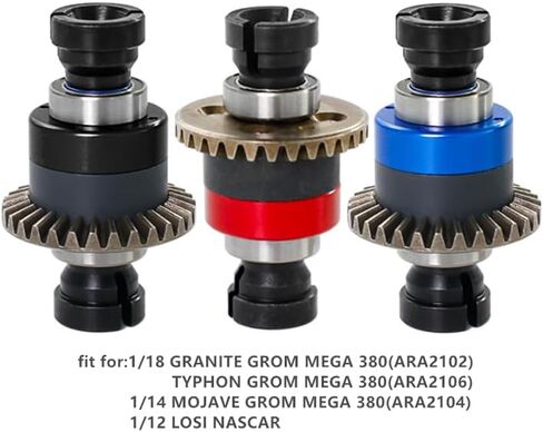 2 pcs Metal Assembled Differential 30T 0.8Mod Upgrades Parts for 1/18 Arrma Granite Typhon 1/14 Mojave Grom ，Replacement of #ARA311177#ARA311177V2 (Navy Blue) in Kuwait