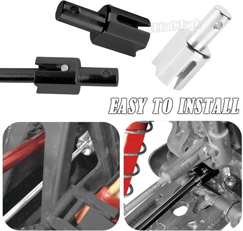 جزء ترقيات RC Diff Outdrive لـ 1/5 KRATON 8S BLX Outcast 8S BLX، 6 قطع كاملة من قفزات Outdrive التفاضلية، فضي in Saudi Arabia