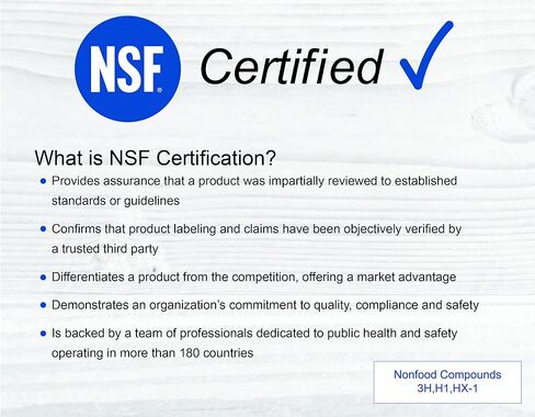 NSF Certified Food Grade Mineral Oil - Gallon (128oz), Certified Food Safe Conditioner for Wood Cutting Boards, Butcher Blocks and Stainless-Steel Kitchen Equipment in Saudi Arabia