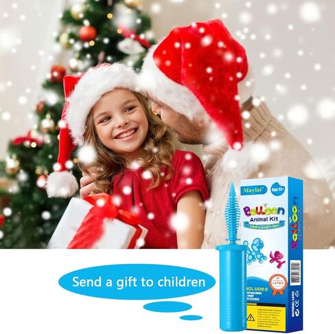 مجموعة بالونات ماي لاي 100 بالونة على شكل حيوانات، 260 بالونة لاتكس طويلة لتزيين الحفلات in Kuwait