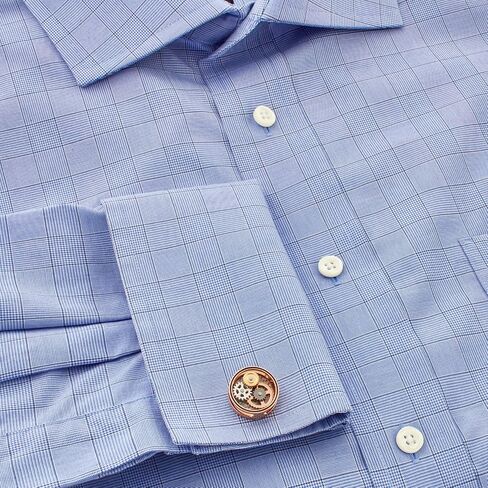 Mechanical Gear Carbon Cufflinks in Saudi Arabia