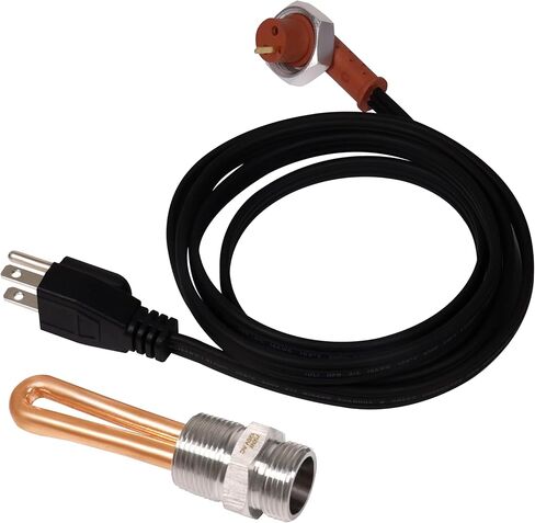 3500022 سخان الغمر لكتلة المحرك مع سلك سخان 3600008 لـ Cummins 5.9L 6.7L لـ Ram 2500 لـ F250 F350 لـ Paccar 6.7L PX6 PX7 لـ ISB 5.9L 6.7L 2002-2006 لـ QSB 3.9L 4.5L 5.9L 6.7L in Kuwait