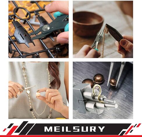 11-Piece jewelry pliers set,Jewelry-making plier tools with stainless steel jewelry tweezers for crafting,beading,and repairing in Saudi Arabia