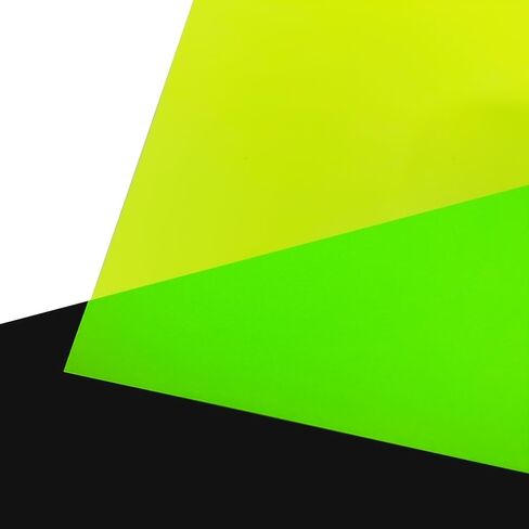 Fluorescent Glow in Dark HTV,12'' X 12''-6 Sheets HTV Heat Transfer Vinyl for Cricut Machine, Luminous Heat Transfer Lettering Film Glow in The Dark Heat Transfer Vinyl for T Shirts Pillows in Saudi Arabia