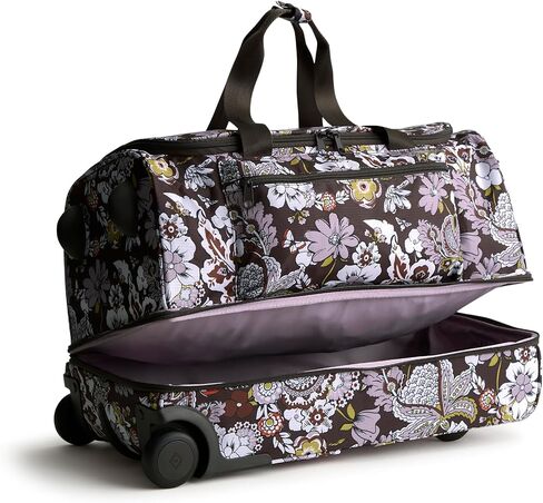 Vera Bradley Women's Ripstop Polyester Adair Rolling Duffel Suitcase in Saudi Arabia