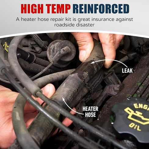 Straight 11FT Length Heater Hose Coolant Radiator with 10 Hose Clamps Reinforced Rubber 5/8 inches Inside Diameter Heater Hose 100PSI in Saudi Arabia