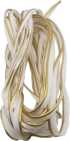 10 Yards 1/2 Inch Piping Bias Tape, Piping Trim with Cord for Sewing DIY Craft Home Decoration Lamps, Draperies (Golden Color) in Saudi Arabia