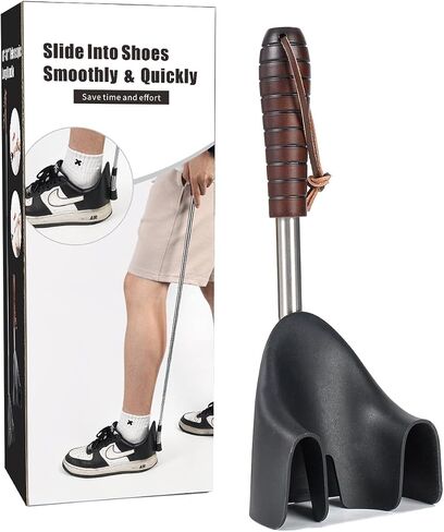 Shoe Horn Long Handle for Seniors-31 Telescopic Shoe Funnel Shoe Helper Assist Device For Men Women Sneakers Shoes in Saudi Arabia
