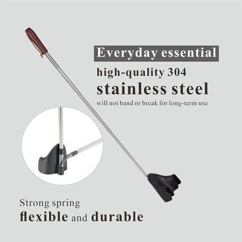Shoe Horn Long Handle for Seniors-31 Telescopic Shoe Funnel Shoe Helper Assist Device For Men Women Sneakers Shoes in Saudi Arabia