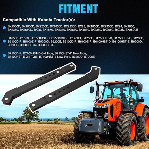 استبدال مجموعة المثبت K2561-38300 لـ B & BX Kubota BX1500D، BX1800D، BX1830D، BX1850D، BX1860، BX1870، BX2200D، BX2230D، BX23، BX2350D، BX24، BX2360، BX2370، BX26 60د، بي اكس 25، بي اكس 2670 in Kuwait