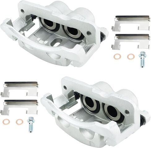 Brake Caliper Kit without Bracket Replacement for Chevy Silverado 1500 99-05, Tahoe 00-06, GMC Sierra 1500 99-06, Yukon 00-06, Cadillac Escalade 02-06, Right + Left: 18B4728 + 18B4729 in Saudi Arabia