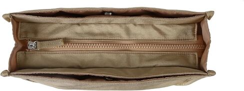 Premium Purse Organizer Insert for Tote and Handbags - Multi-Pocket Bag Organizer for Daily Essentials, Collapsible & Compact, Lightweight & Durable (Beige) in Saudi Arabia