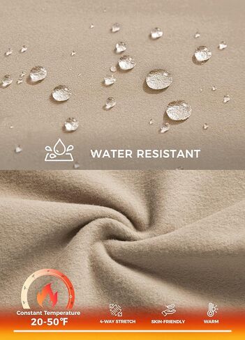 Willit Women's Fleece Lined Leggings Thermal Winter Pants Warm Yoga Running Tights High Waisted with Pockets V-Cross in Kuwait