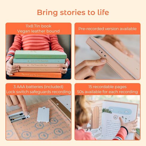 Cali's Books Jack and the Beanstalk Recordable Storybook for Children in Kuwait