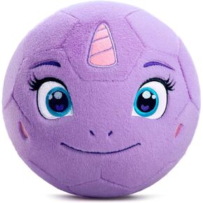 Silent Indoor Soccer Balls for Toddlers 1-3, Inflatable Soft Plush Baby Toddler Soccer Ball Toys Gifts for Kid 3-5 Year Old Boy First Birthday Gift (Dinosaur, Pump Include)