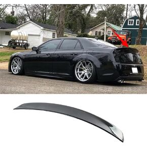 Rear Trunk Lip Spoiler Wing Fit for Chrysler 300 300C 300S 2011-2023 Tail Lid Accessories Gloss Black