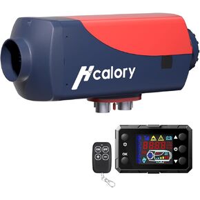 HCALORY 8KW Diesel Heater, 12V Diesel Air Heater with Bluetooth Remote Control and Smart APP,Car Heaters Automatic Adjustment Support Heater 10L Fuel Tank for Car, Truck, Garage,Boat, RV,Trailer