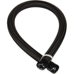 Vibrant Performance 2ft Roll -10 Black Nylon Braided Flex Hose