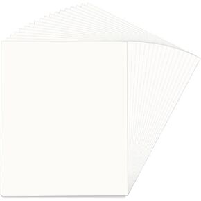 White poster board, 18-piece poster board, poster board paper, poster board, for crafts, painting, DIY(11 "x 14")