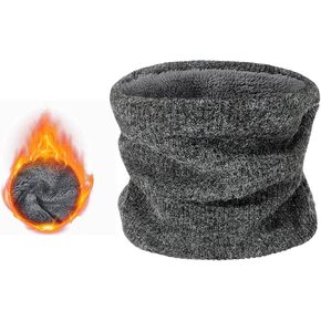 Century Star Winter Warm Neck Gaiters For Men Fleece Neck Warmer Thick Mens Neck Scarf Windproof Face Cover