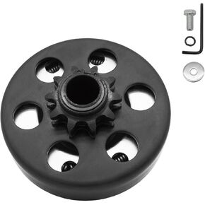 Centrifugal Clutch 3/4" Bore 12 Tooth for #35 Chain, Fit for 3/4" Bore Pedator 212cc, Honda GC GX and Most 2-6.5HP Small Engines performance Parts, MiniBike, Go Kart, Included Bolt and Washer Kit.
