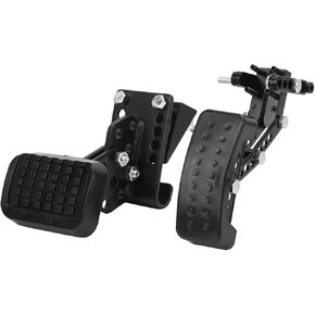 Vehicle Pedal Extensions Extenders, Foot Pedal Pad Replacement, Gas and Brake Pedal Extenders Universal Anti Slip Accelerator Brake Pedal Extensions for Most Cars
