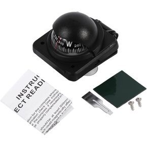 Multifunctional Marine Navigation, Keenso Car Mount Dashboard Digital Boat Voyager Flush Mount for Car Vehicle Sea Marine Boat Ship Outdoor Trip Other Supplies