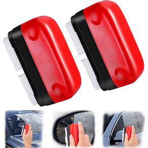 XANGNIER 2 Pcs Automotive Oil Film Cleaning Brush, Car Glass Cleaning Board, Oil Film Remover for Car Window Anti-Rain Fog Cleaning Glass Brush Improves Clarity and Visibility (No Cleaning Agents