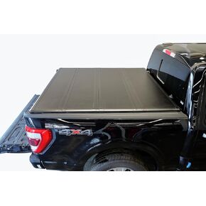 6.4FT/76'' Hard Quad Fold Truck Tonneau Cover for 2003-2024 Dodge Ram 1500 2500 3500 Truck Bed(without RamBox) XH2023
