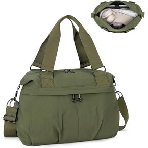 Travel Tote Bag for Women with Laptop Compartments Waterproof Small Duffel Bag Carry on Bags for Airplanes