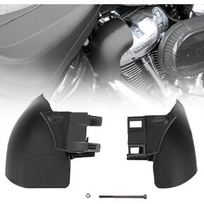 KIWI MASTER Mid-Frame Air Deflectors for 2018-2024 Harley Softail Breakout/Fat Boy/Bob/Heritage Classic/Hydra-Glide Revival/Low Rider/Street Bob/Sport Glide/Deluxe Accessories Heat Shiled, Matte Black
