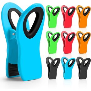 10 Pack Chip Clips, Bag Clips, Chip Clips Bag Clips Food Clips, Bag Clips for Food Storage, Snack Clips, Clips for Food Packages, Kitchen Clips, Clips for Fridge, Chip Clip