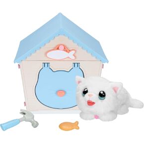 Little Live Pets My Puppy Interactive Plush Toy & Kennel. 25+ Sounds & Reactions. Name Your Puppy and Surprise! It Appears! Gifts for Kids Ages 5+
