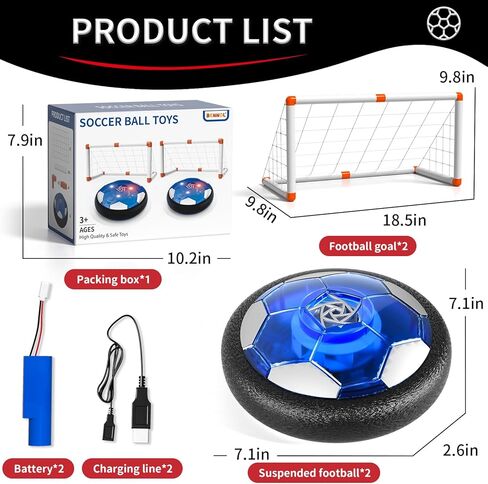 هدفين و2 كرة كرة قدم تحوم للأطفال الأولاد، ألعاب كرة قدم داخلية وخارجية للأطفال الأولاد الذين تتراوح أعمارهم بين 3-5 و4-8 سنوات، ألعاب هدايا عيد ميلاد للأولاد من عمر 3 4 5 سنوات، أفكار ألعاب خارجية in Kuwait